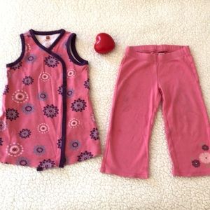 Tea Collection brand 2T top/bottom set